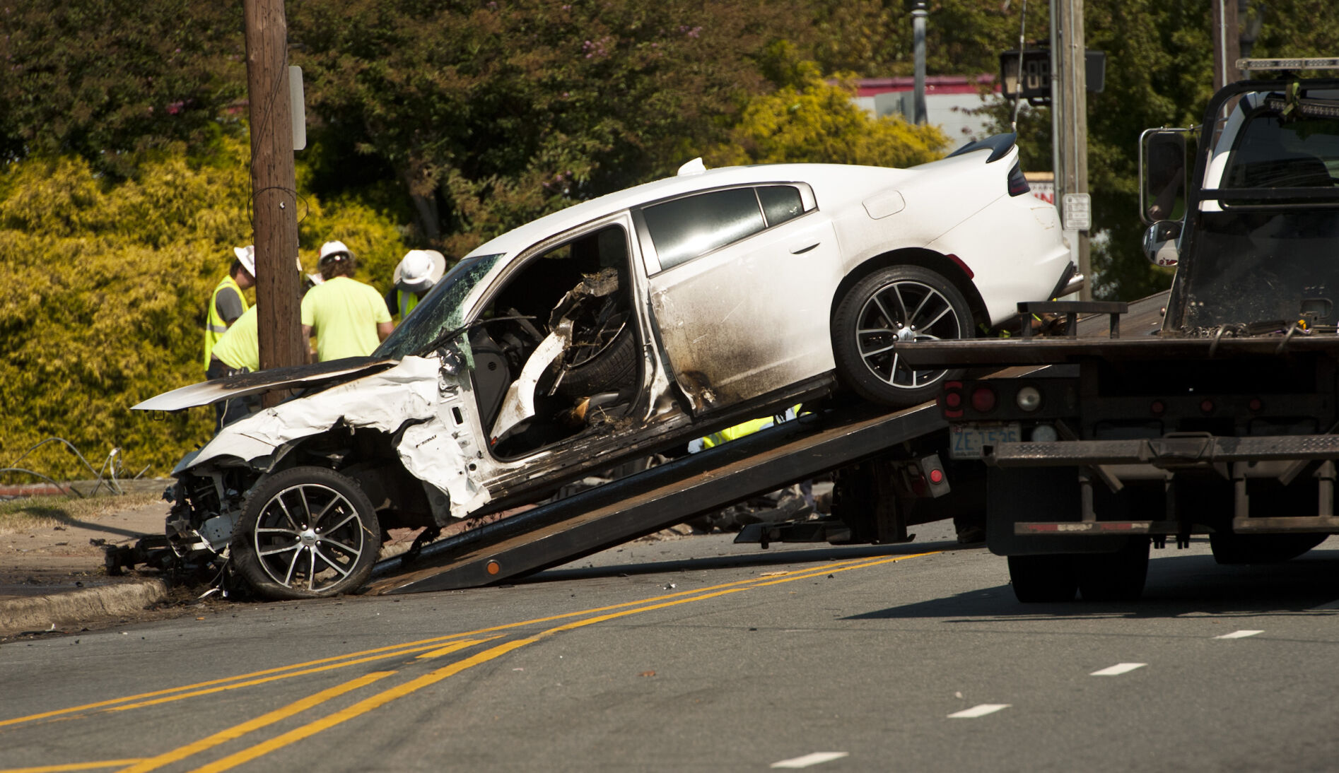Liberty Street wreck